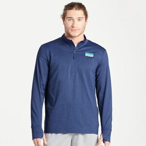 Life Is Good Men's Active Quarter-Zip Pullover‎ size Large
